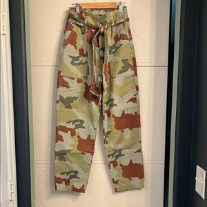 Zara TRF Collection Camo Pants
